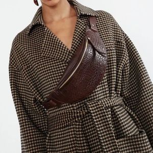 Nanushka Embossed Lubo belt bag